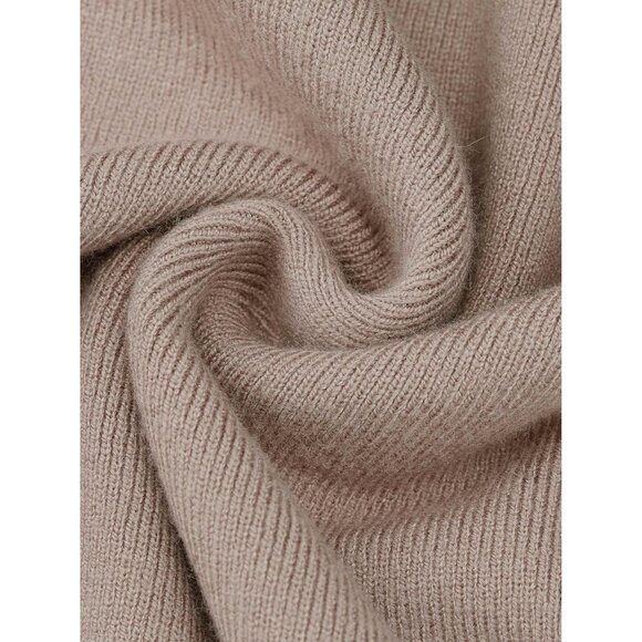 Women's Maternity Sweater Midi Skirt Side Split Stretchy High Waist Bodycon - Picture 7 of 7